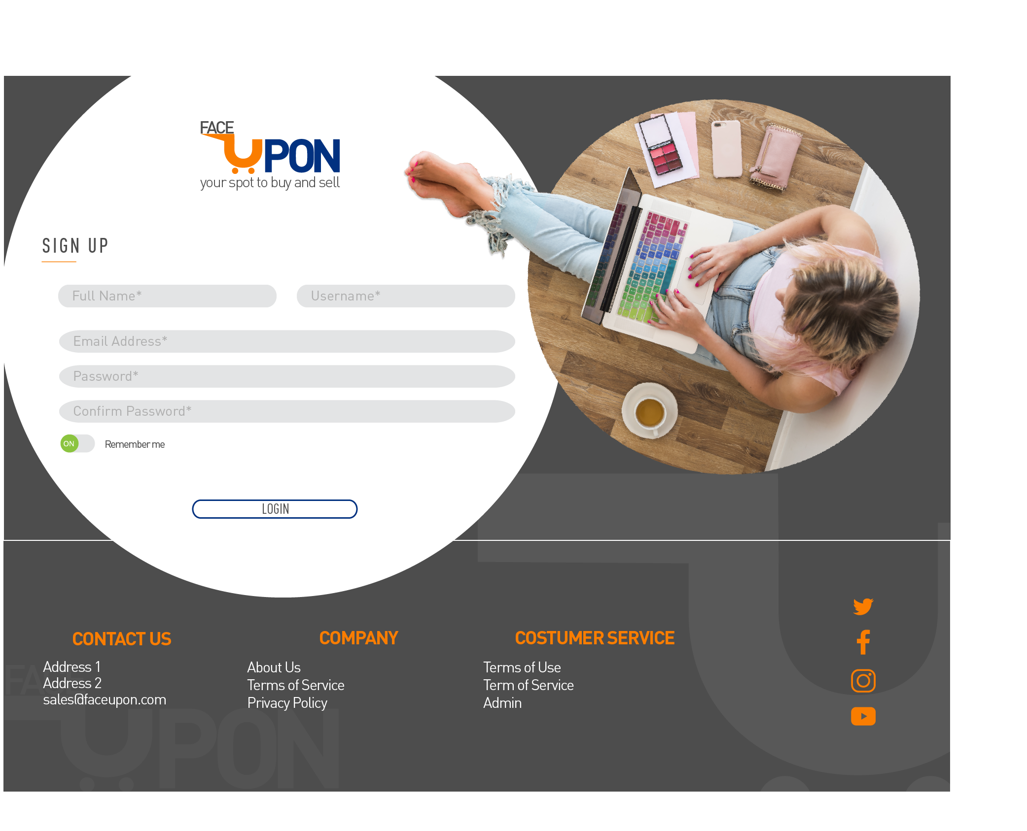 Faceupon gallery image