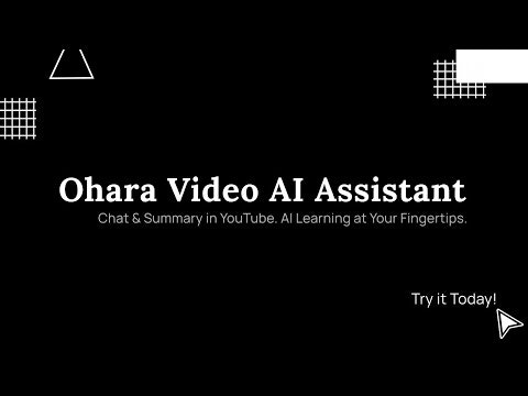 Ohara Video AI Assistant gallery image