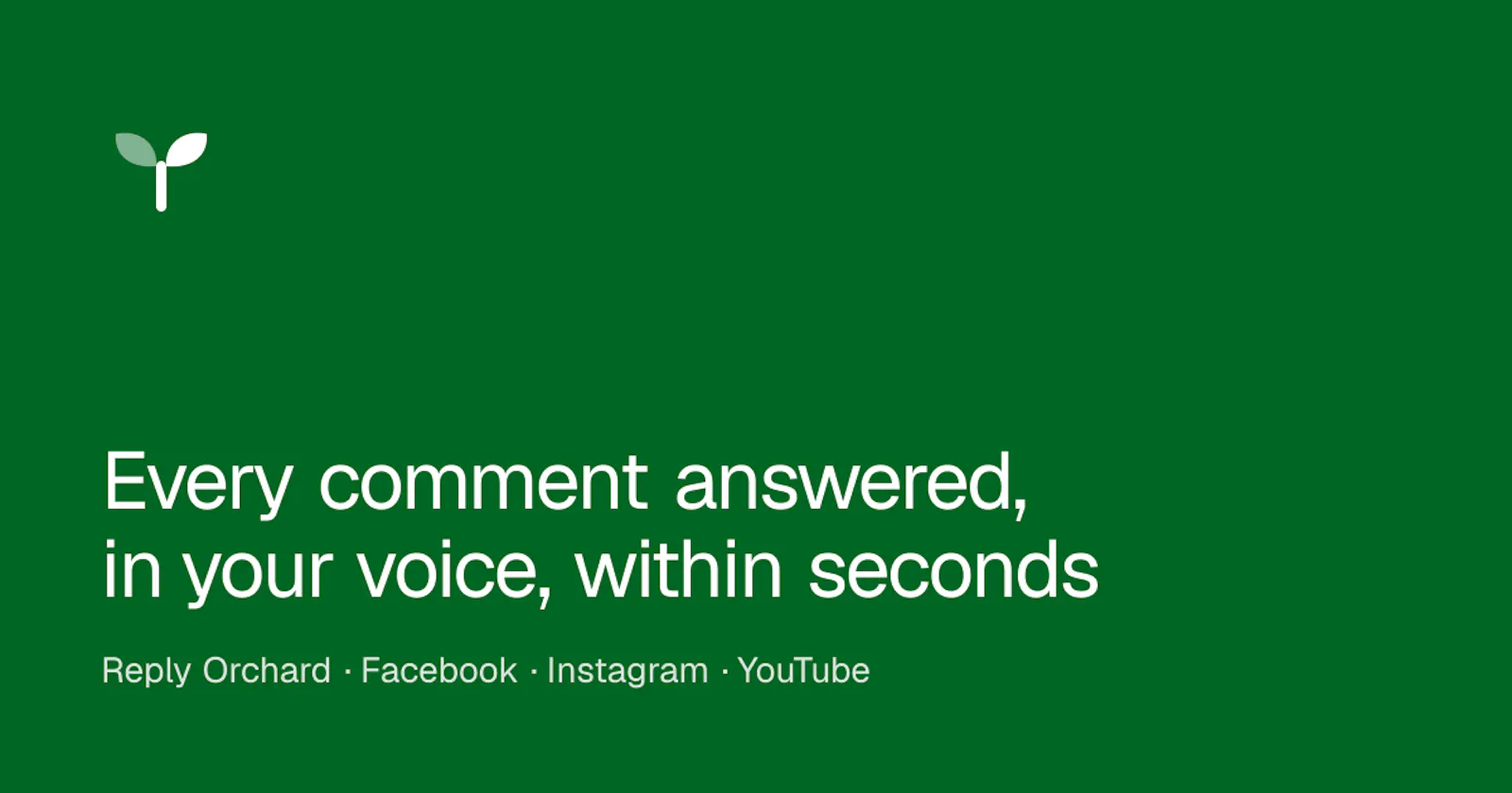 Reply Orchard screenshot 1