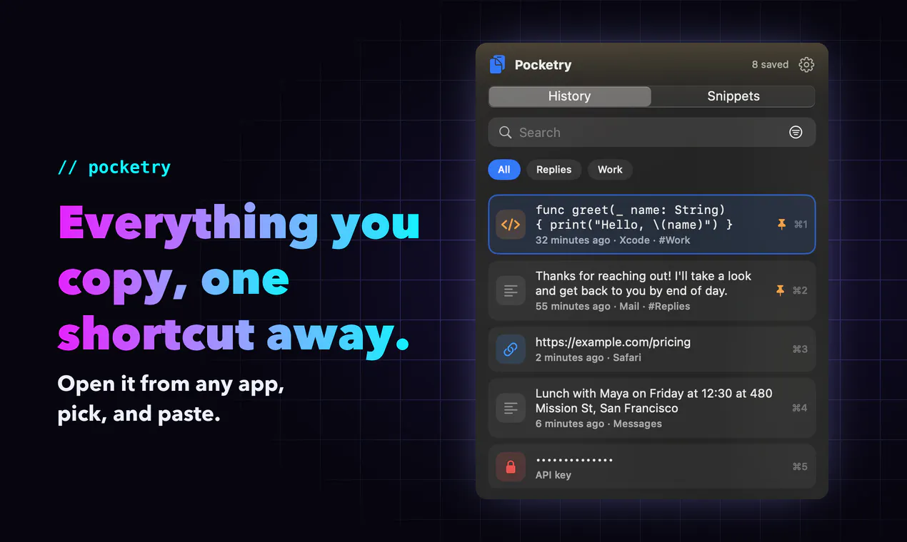 Pocketry gallery image
