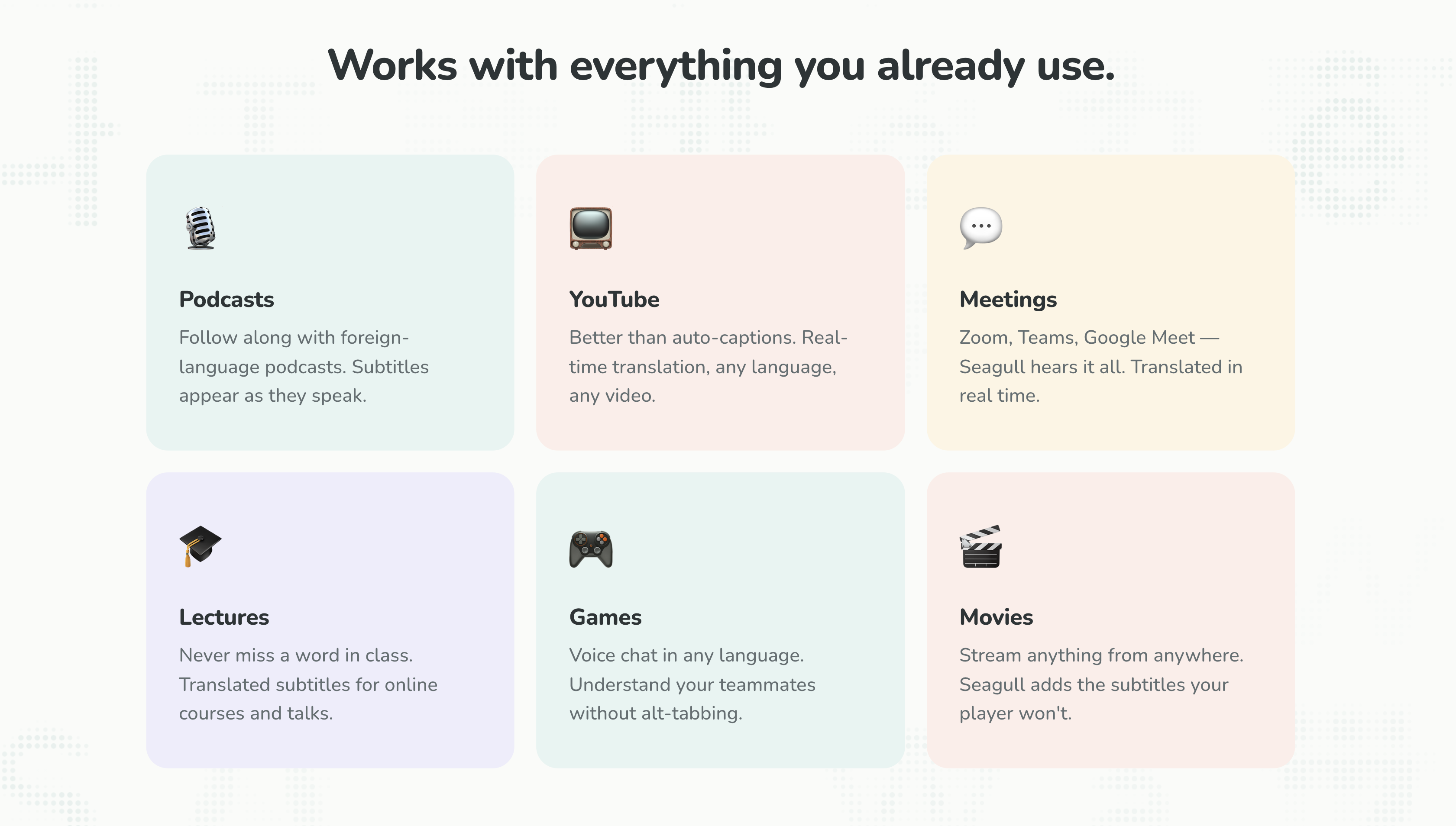 Seagull gallery image