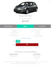 Electric Vehicle Savings Calculator gallery image