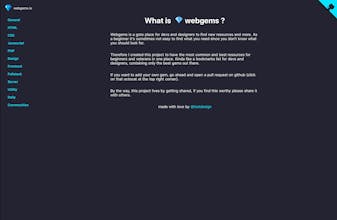 webgems.io gallery image