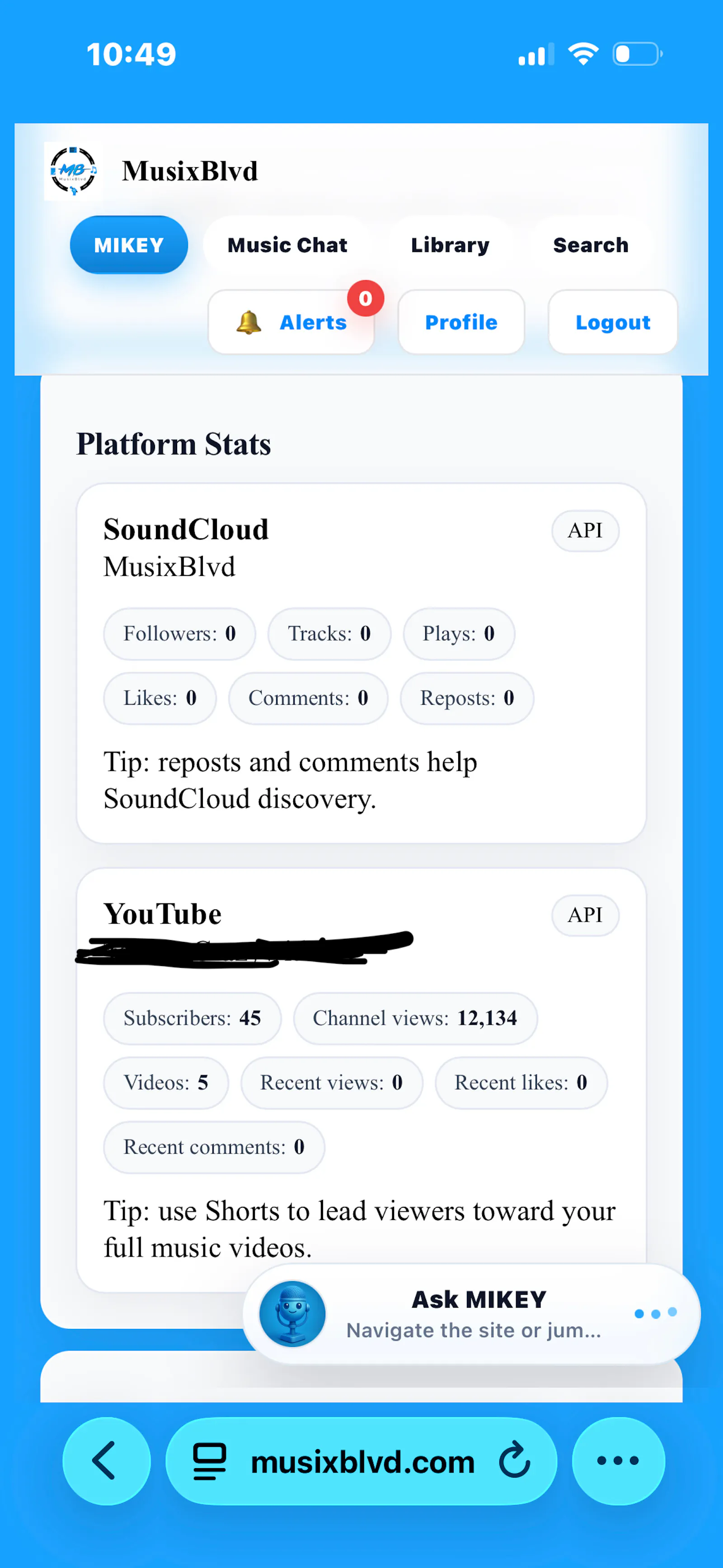 MusixBlvd • Home screenshot 3