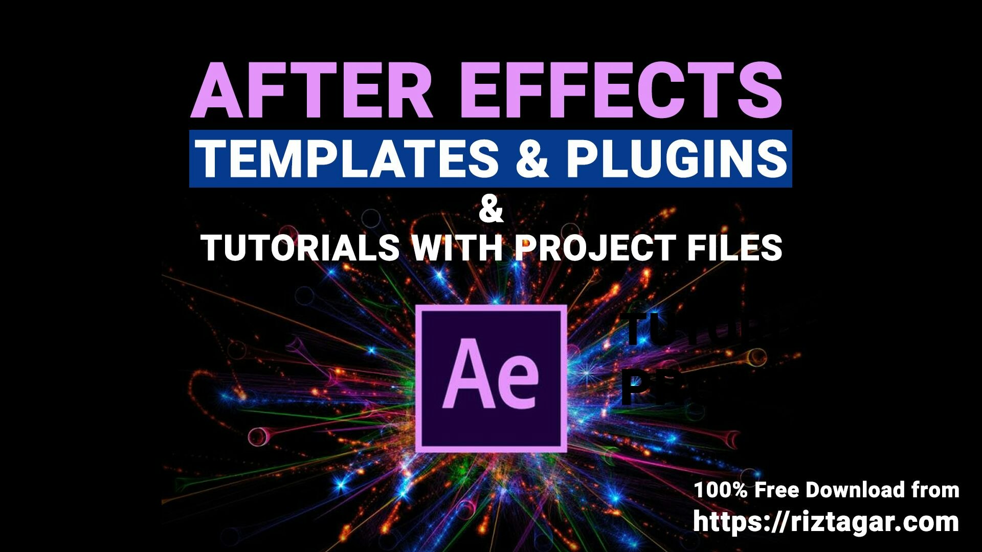 Rizat Graphics - AE Tools & Tutorials - Gratis after -effectensjablonen en plug -ins [2025] media 2