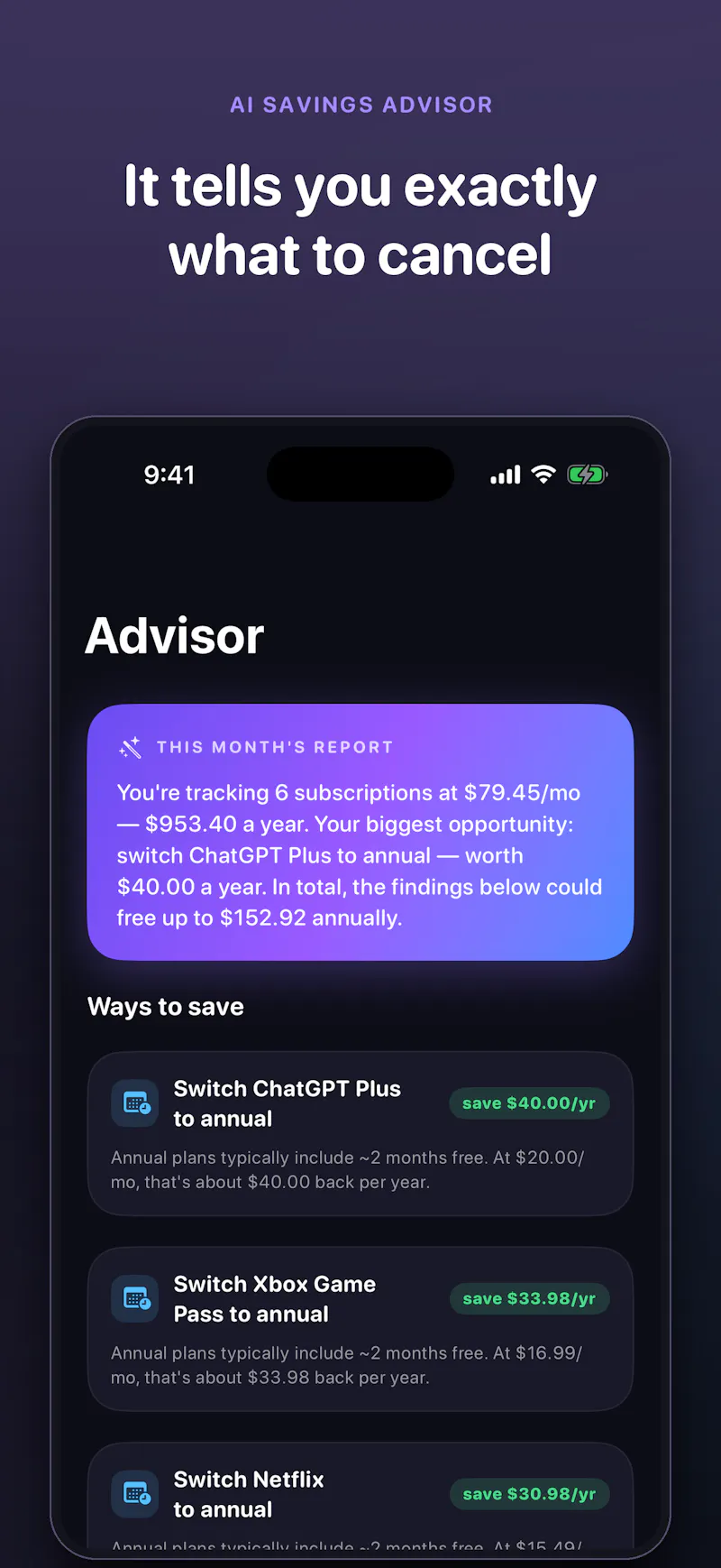 Recurra AI screenshot 4