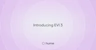 EVI 3: Understand and generate any voice