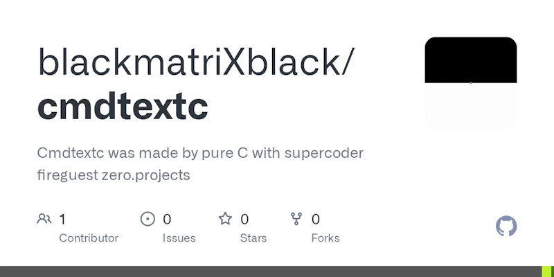 cmdtextc screenshot 1
