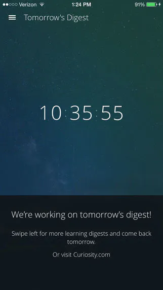 Curiosity: Daily Curiosity for iOS Image