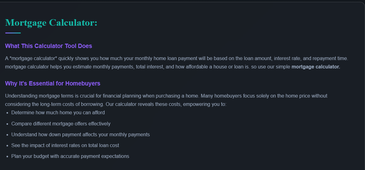 Calculator tool nation - Screenshot 2 showing product features and functionality