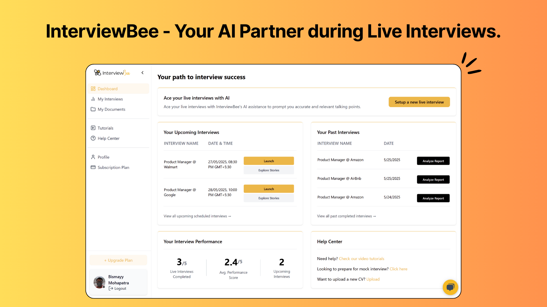 InterviewBee AI media 1