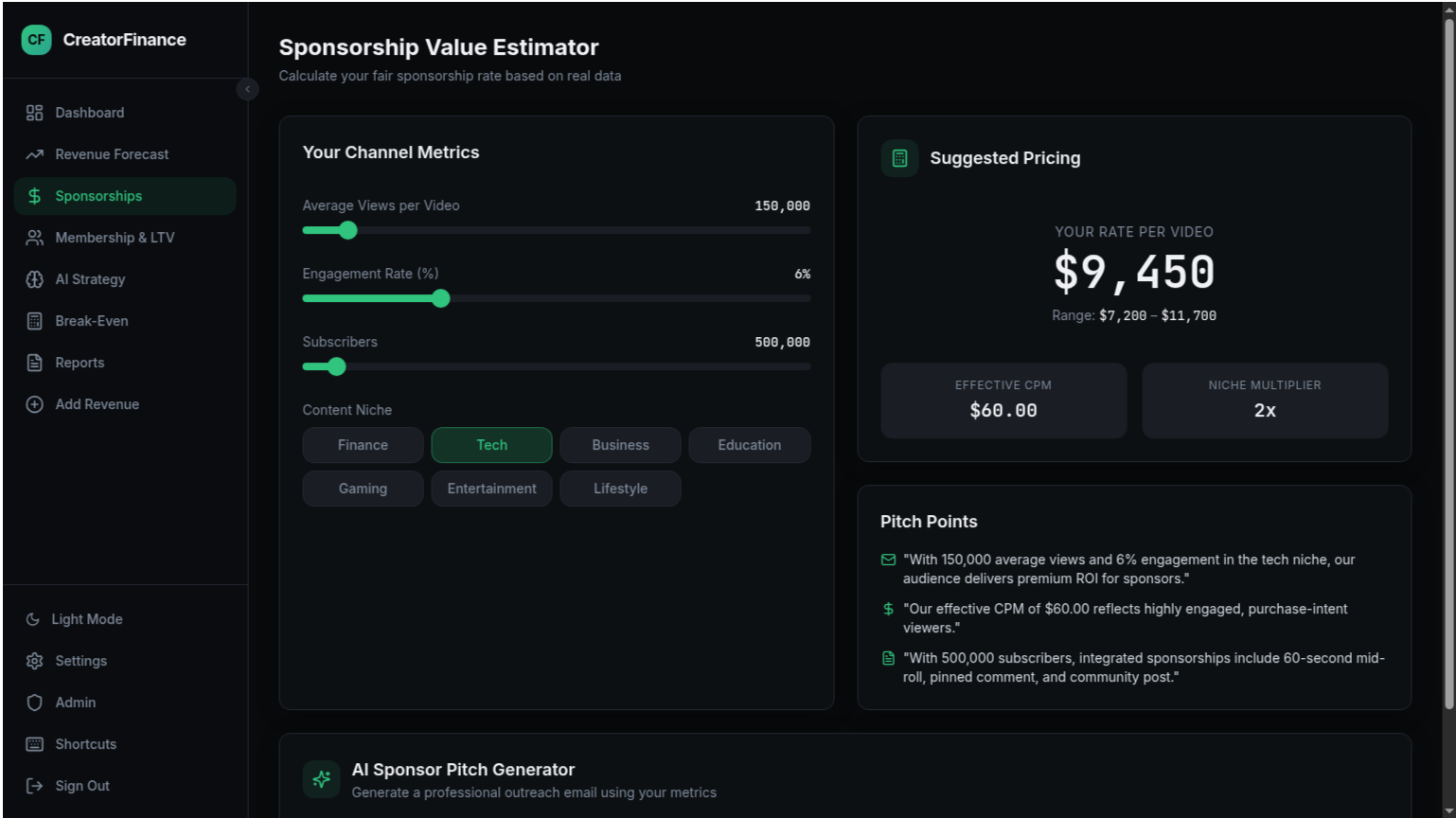 Creator Finance gallery image