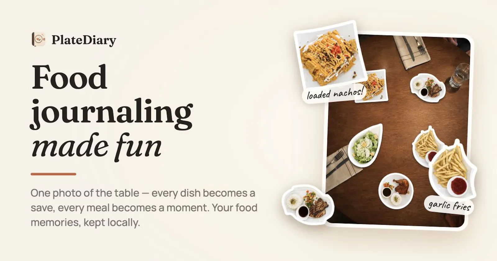PlateDiary - Food Journaling Made Fun screenshot 3