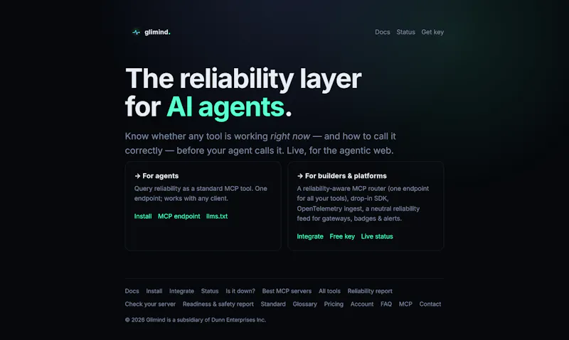 Glimind screenshot 2