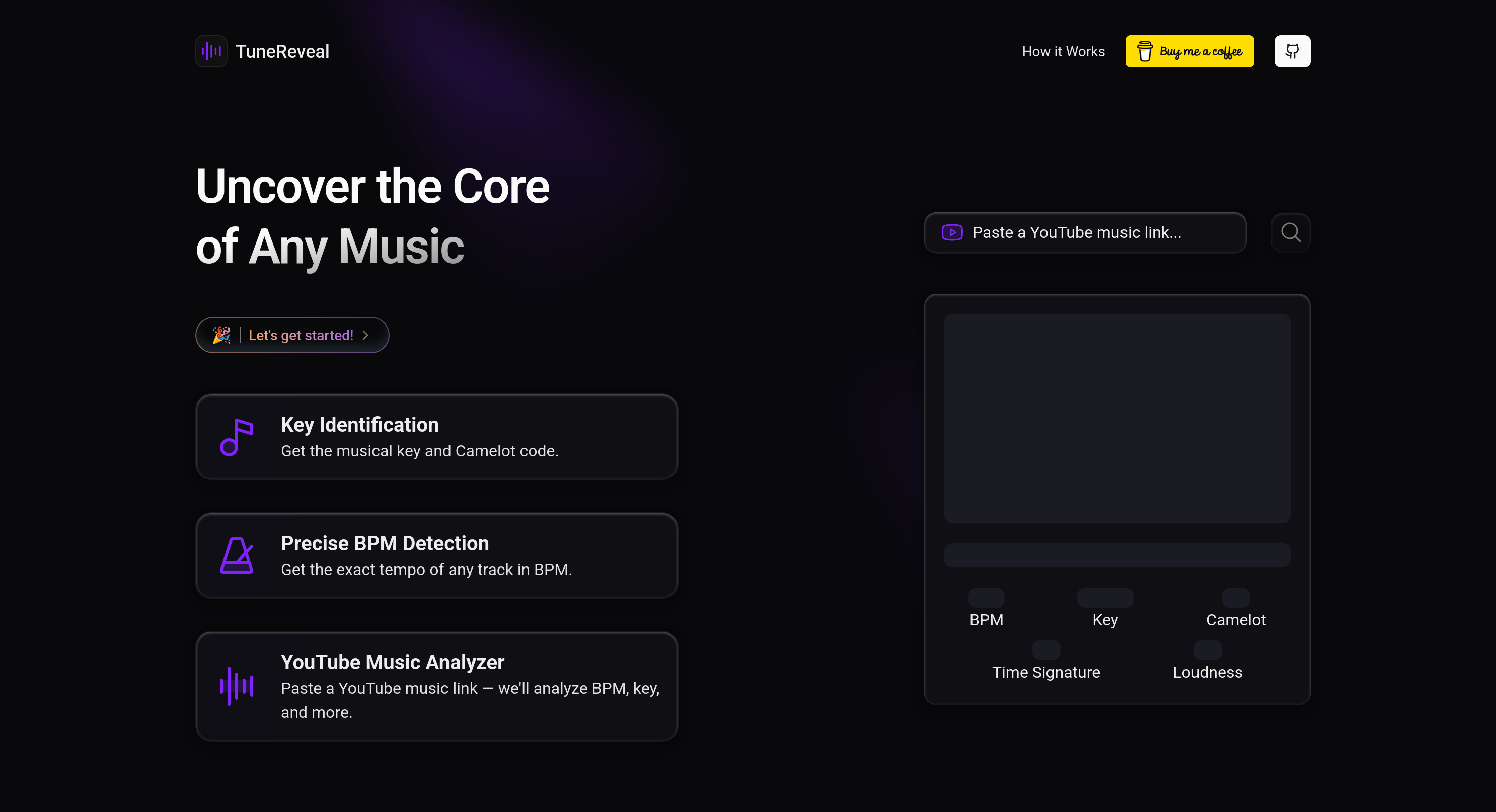 TuneReveal gallery image