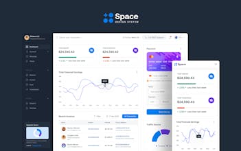 Space Figma Design System and UI Kit gallery image