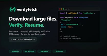 VerifyFetch gallery image