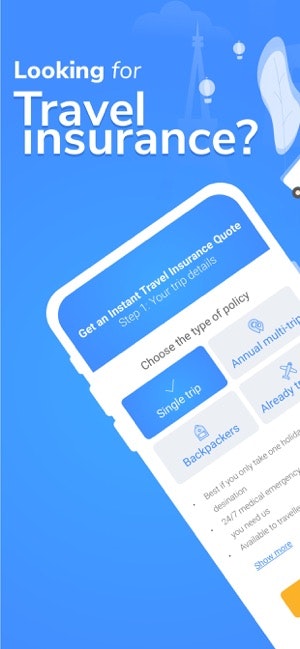 Globelink Travel Insurance App gallery image