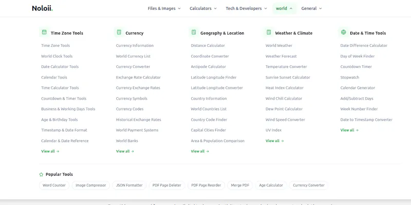 Noloii Free Online Tools Hub screenshot 6