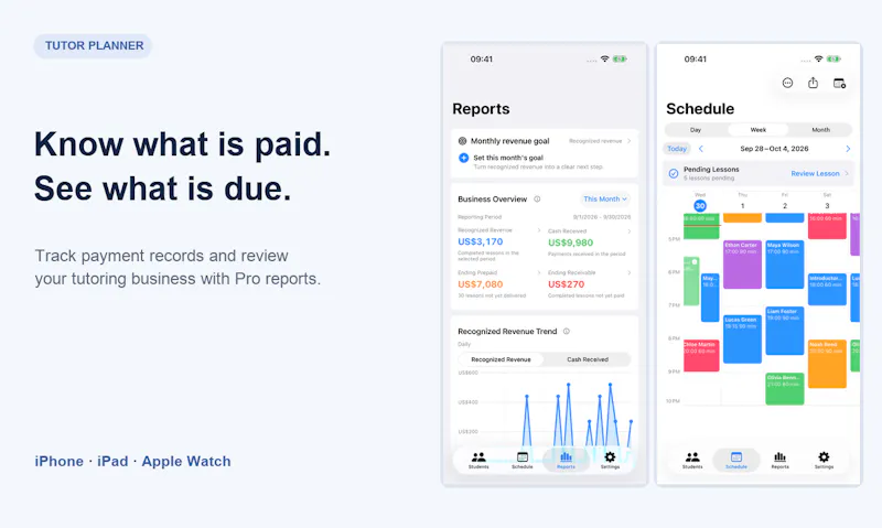 Tutor Planner screenshot 3
