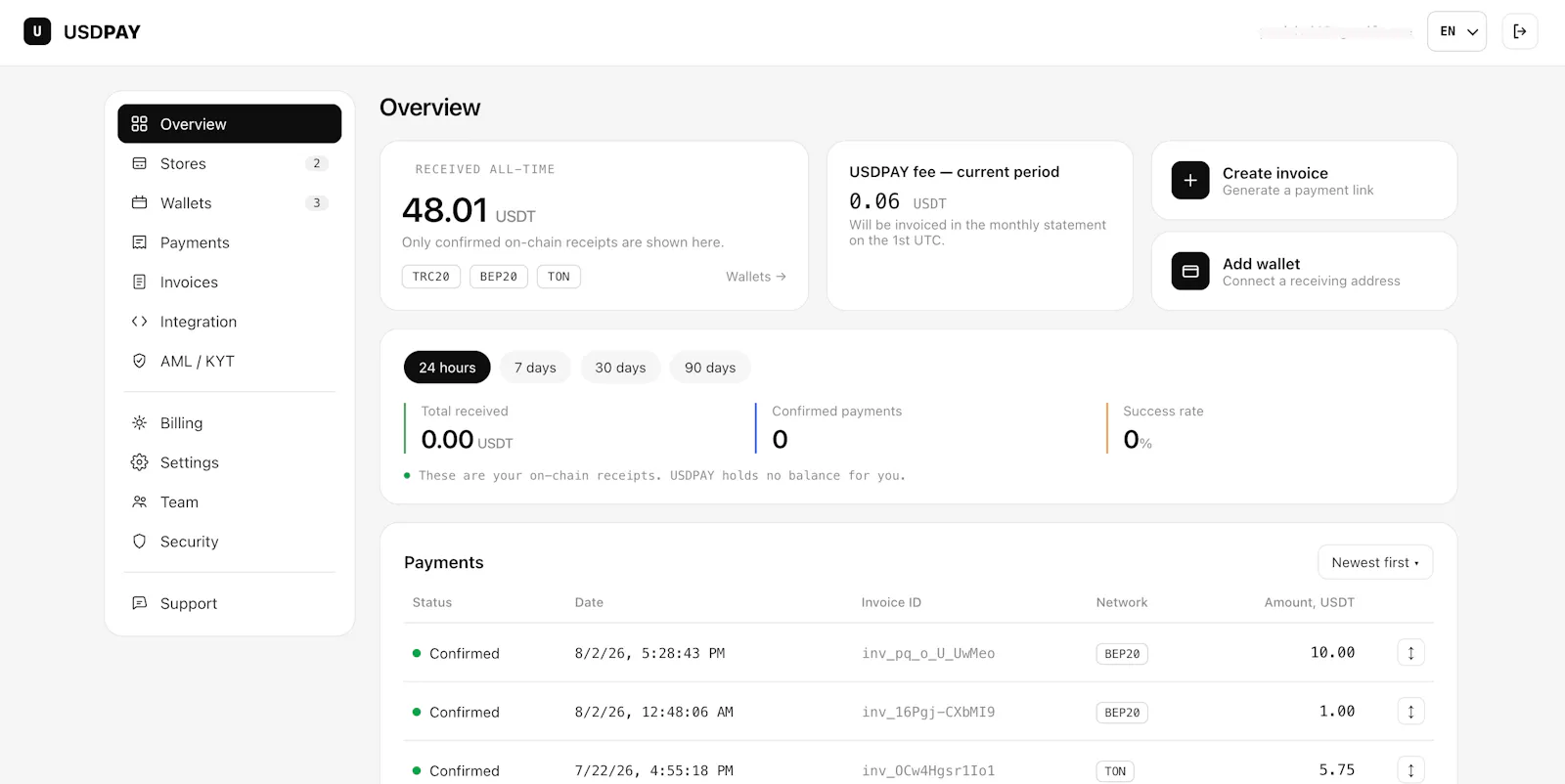 USDPAY screenshot 2