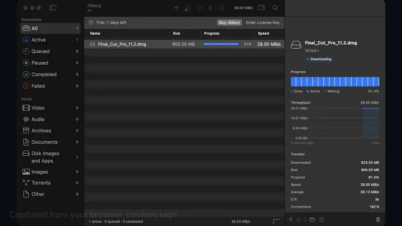 JMacy screenshot 1 (video preview)