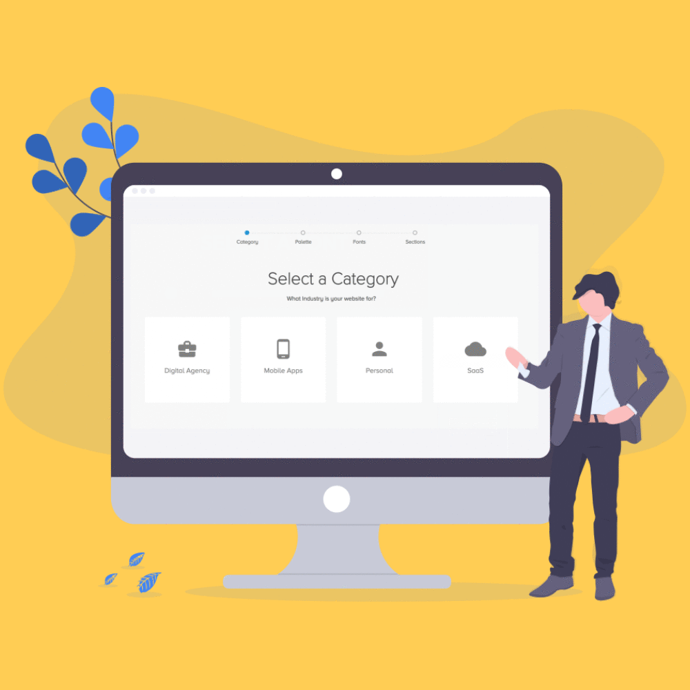 Netcrumb - One Page Wordpress Builder Image