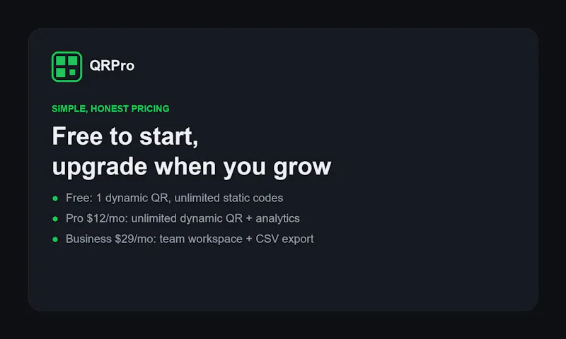 QRPro screenshot 3