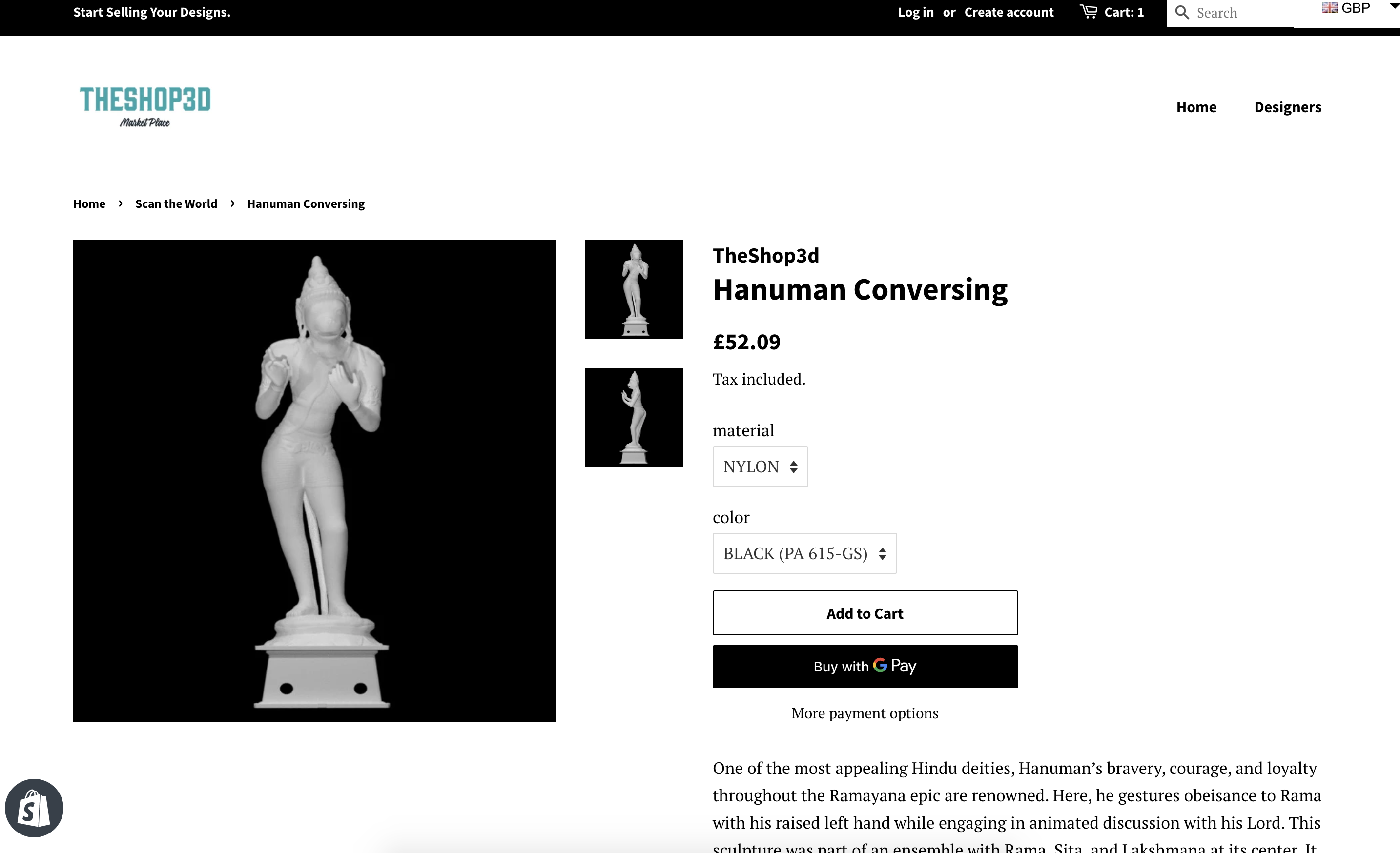 shop3d.io gallery image