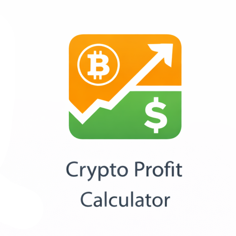 Crypto Profit Calculator - Product Hunt launch logo and brand identity