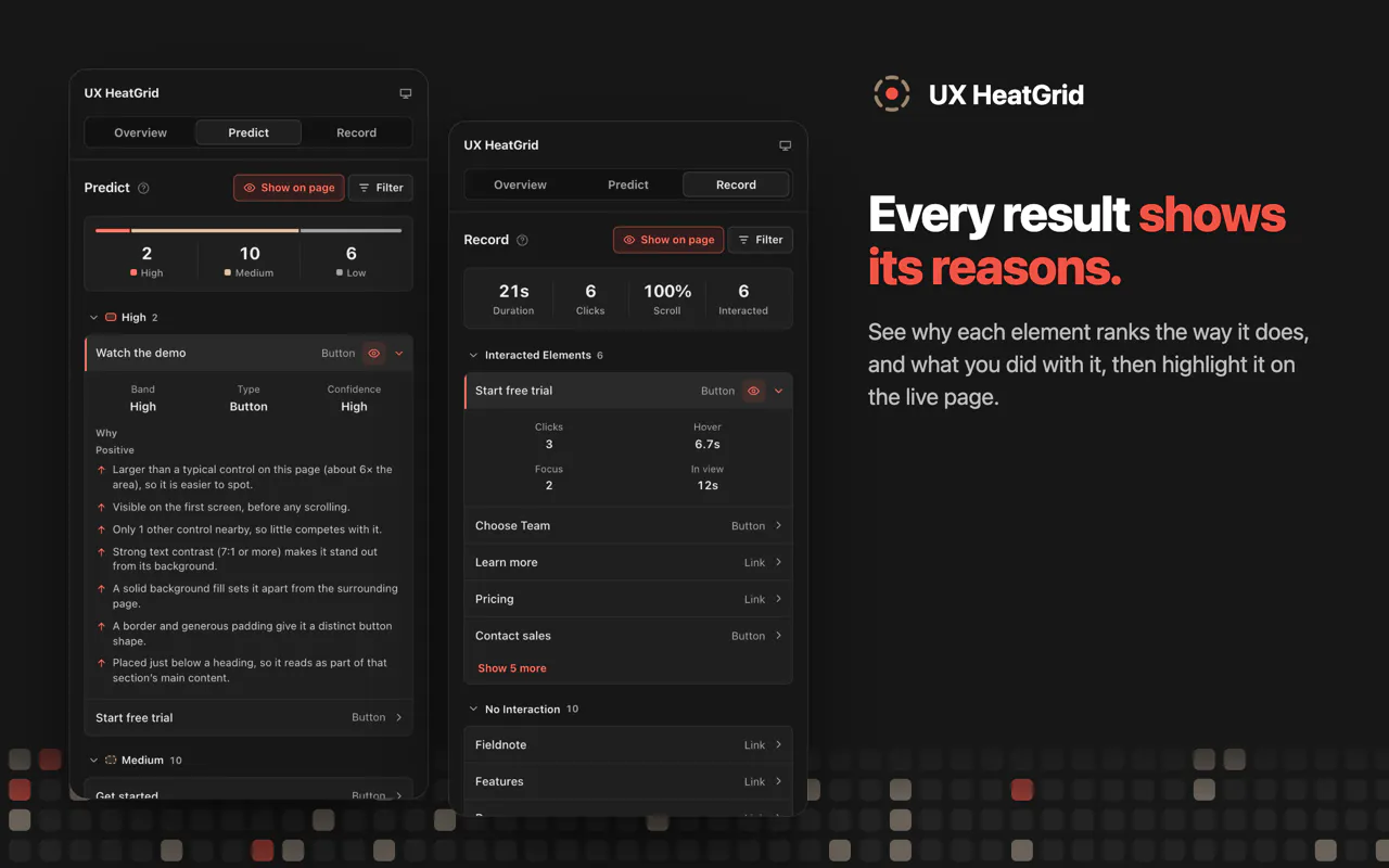 UX HeatGrid gallery image