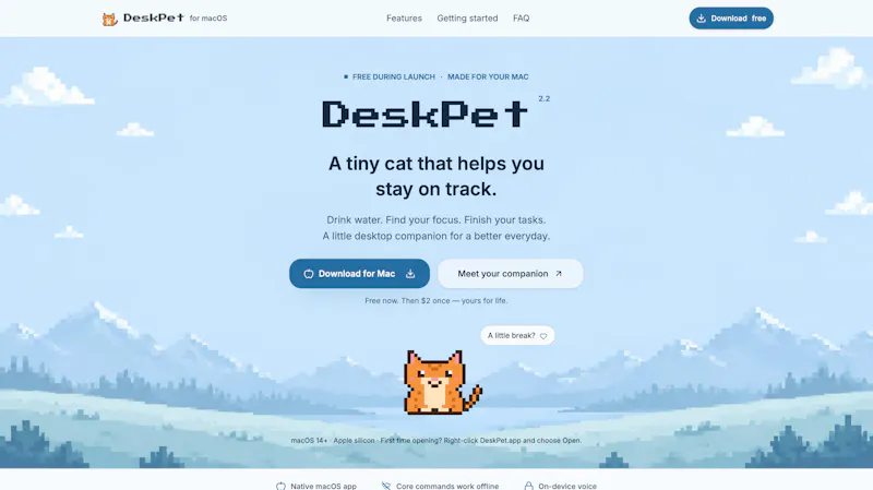 DeskPet screenshot 1
