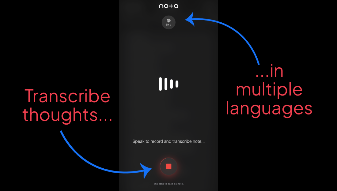 Nota: AI Notes & Voice gallery image
