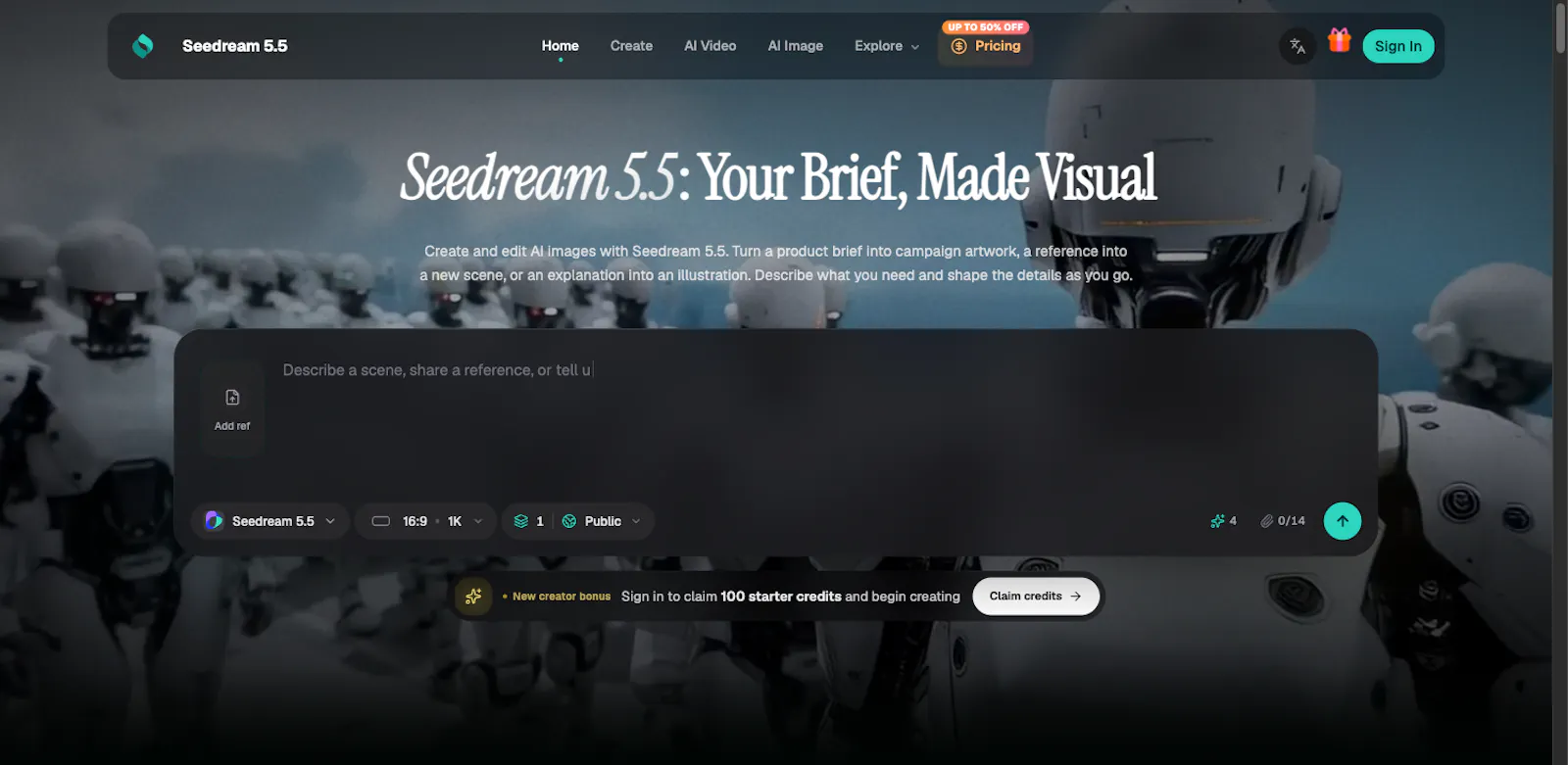 Seedream 5.5 screenshot 3