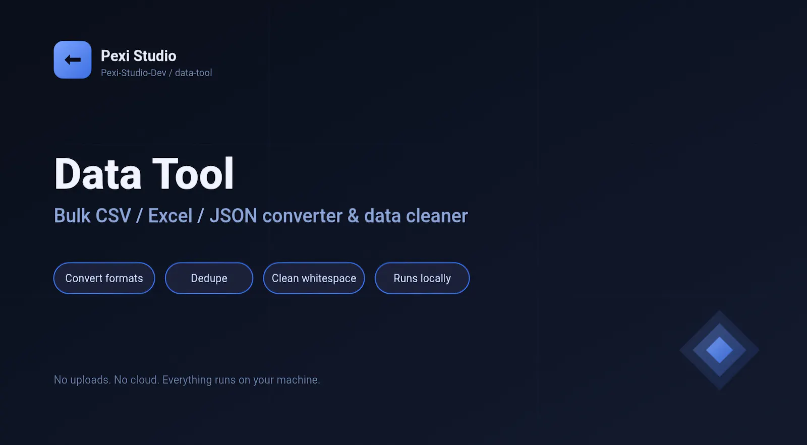 Data Tool screenshot 1