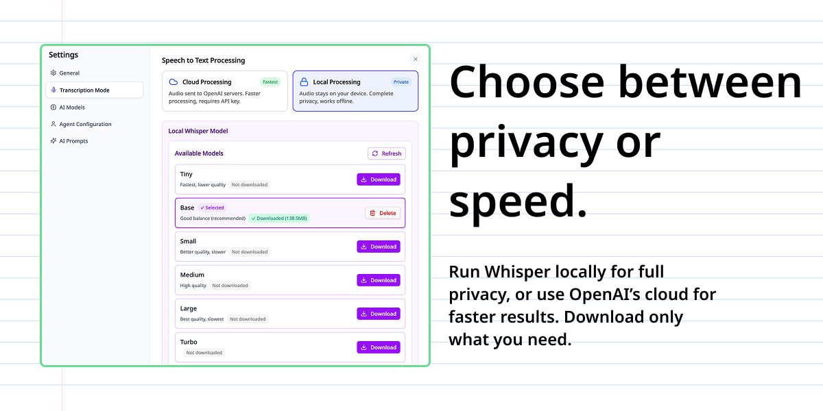 OpenWispr screenshot 4
