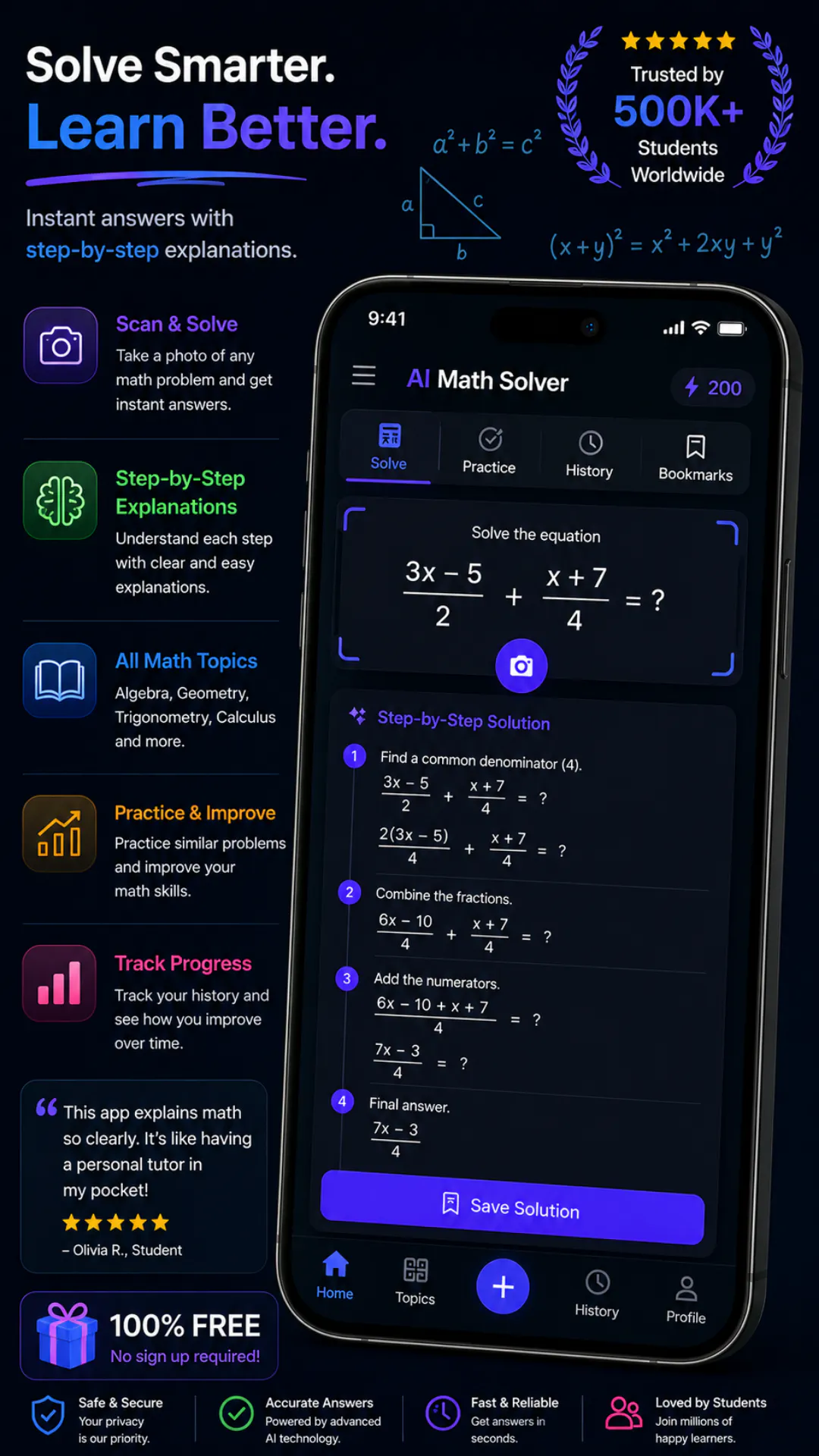 AI Math Solver gallery image