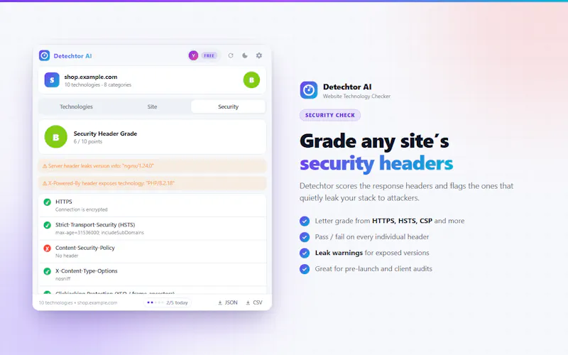 Detechtor AI screenshot 4