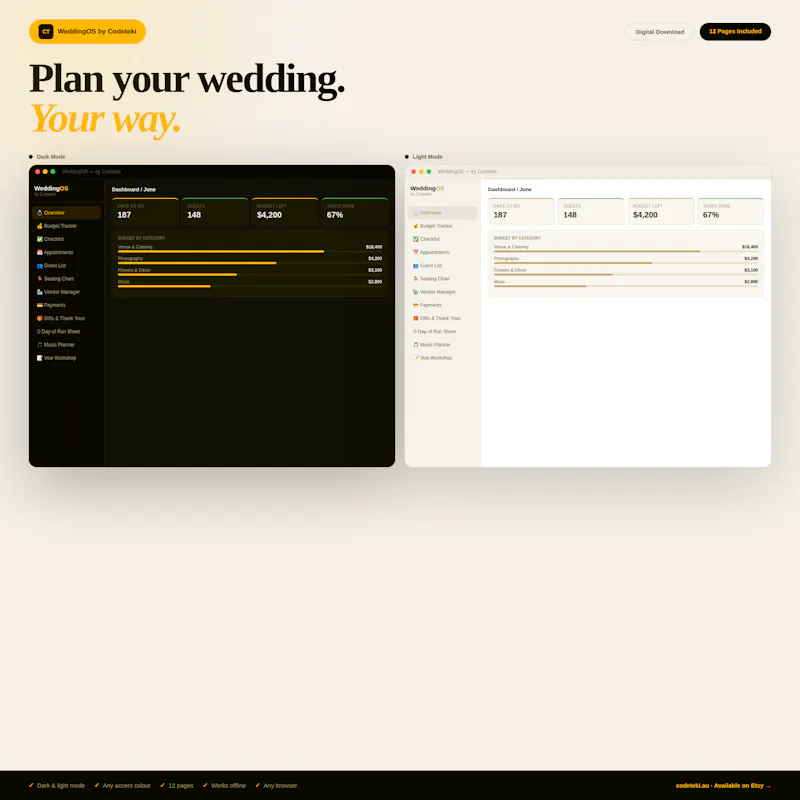 WeddingOS screenshot 6