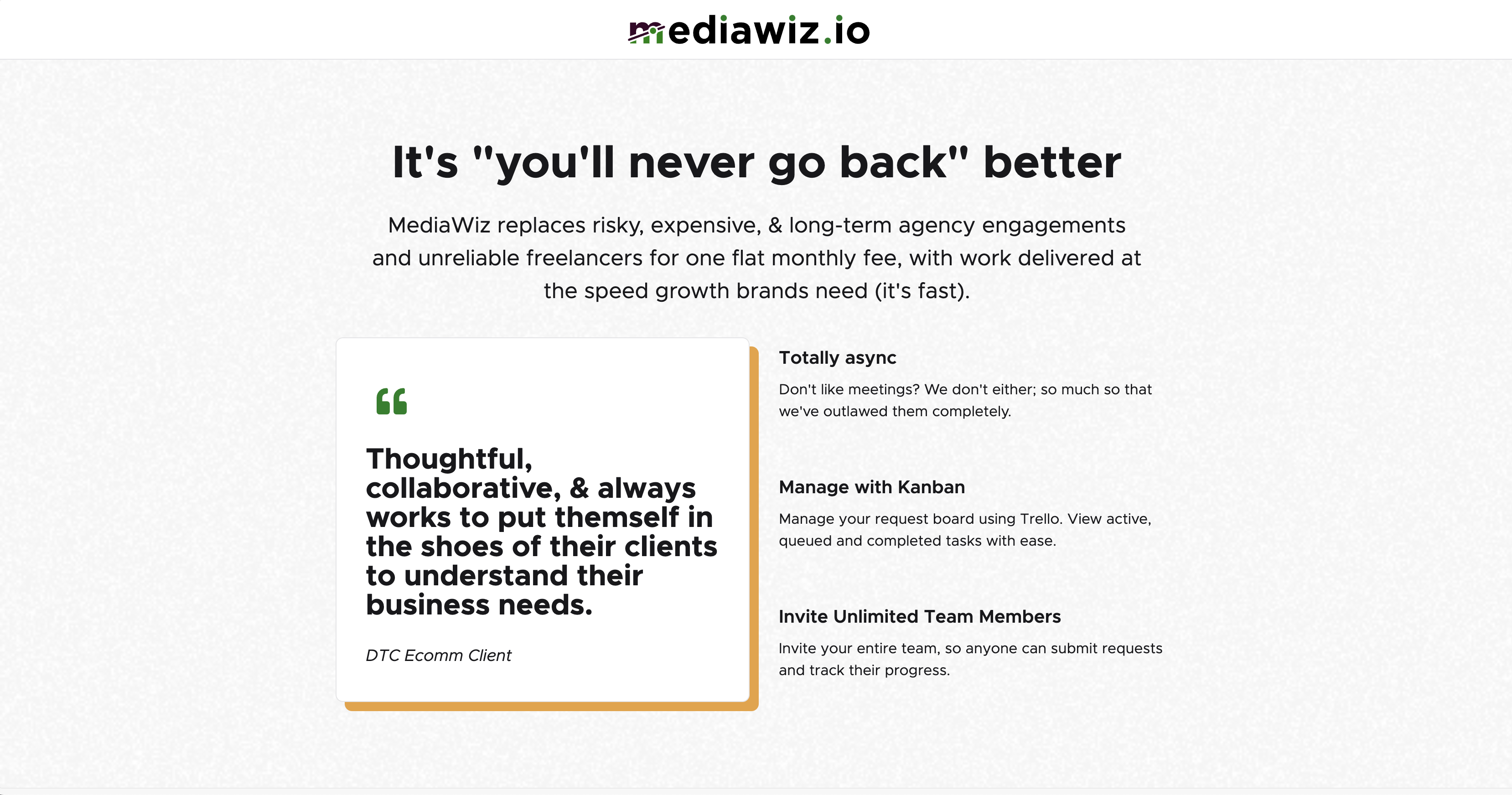 Mediawiz - Büyüyen markalar için Medya Ajansı Hizmetleri Aboneliği medya 2