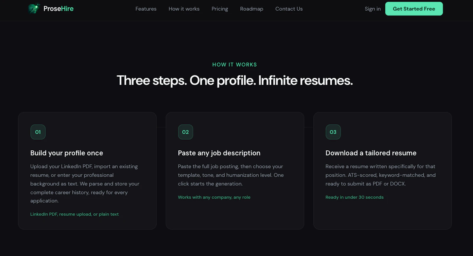ProseHire screenshot 4
