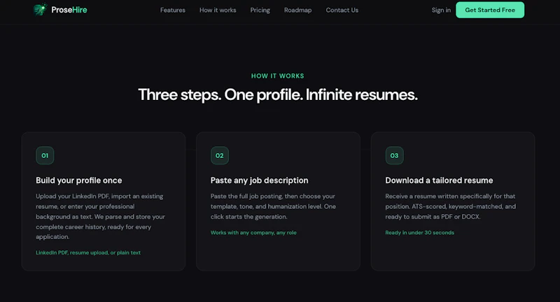 ProseHire screenshot 4