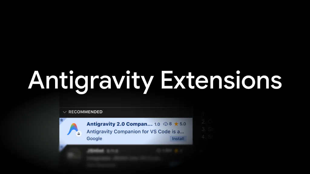 Antigravity IDE Extensions screenshot 1