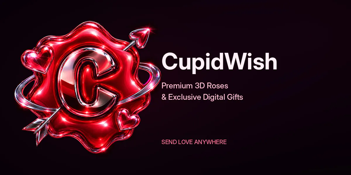 CupidWish — Gift a 3D Rose Forever Now! gallery image