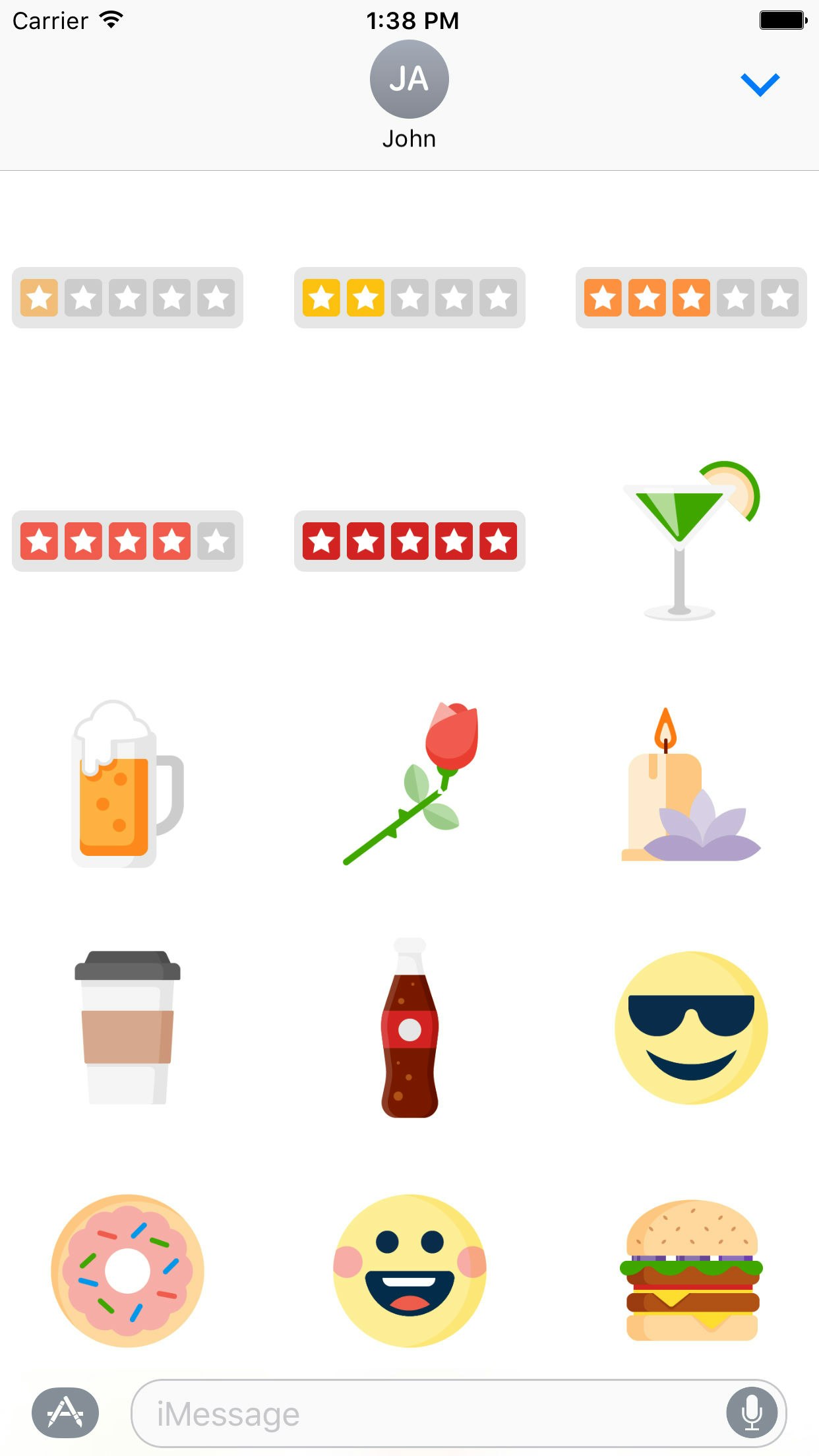 Yelp iMessage App gallery image
