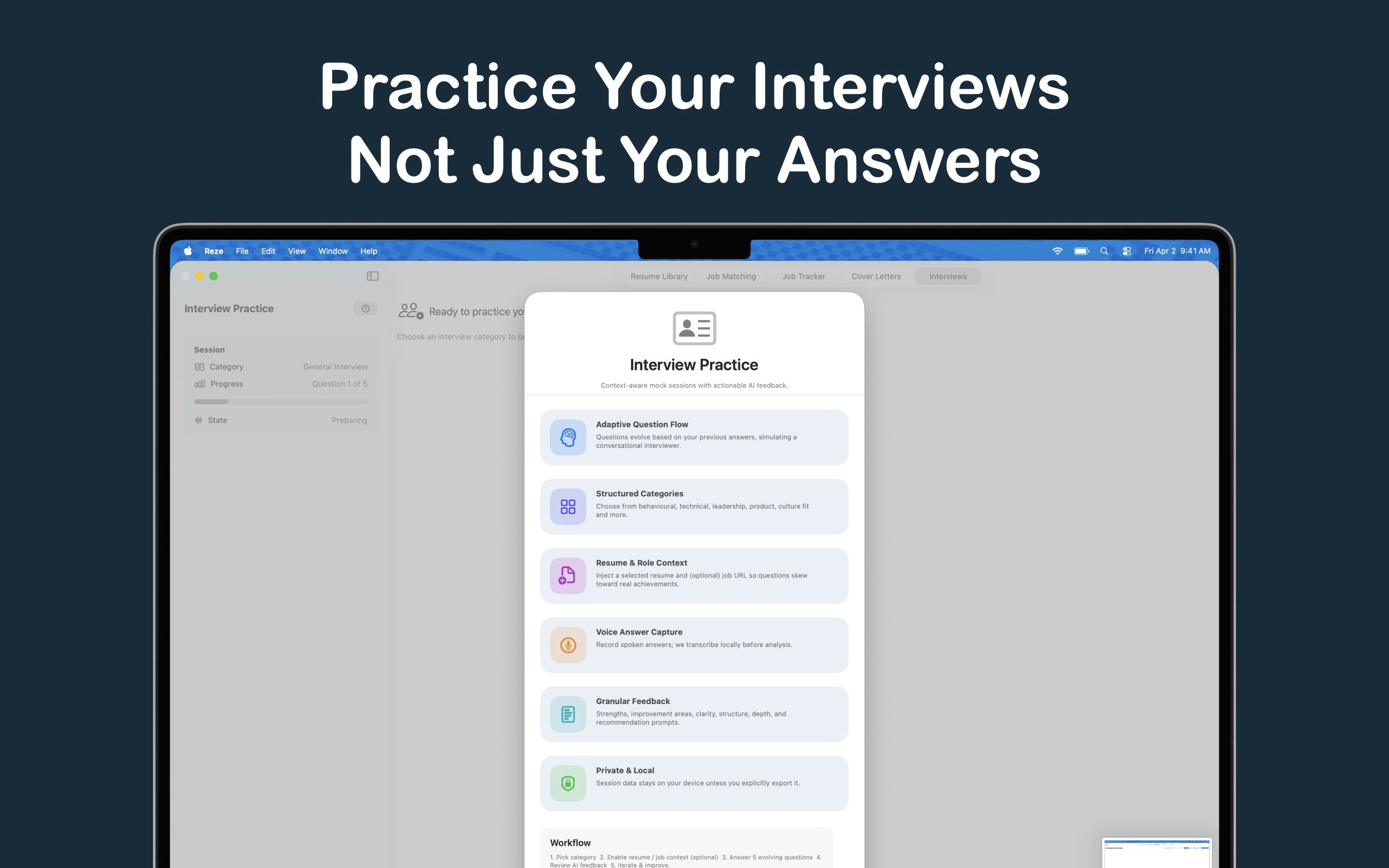 Reze: Job Search Assistant gallery image