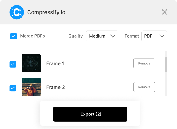 Compressify.io media 2