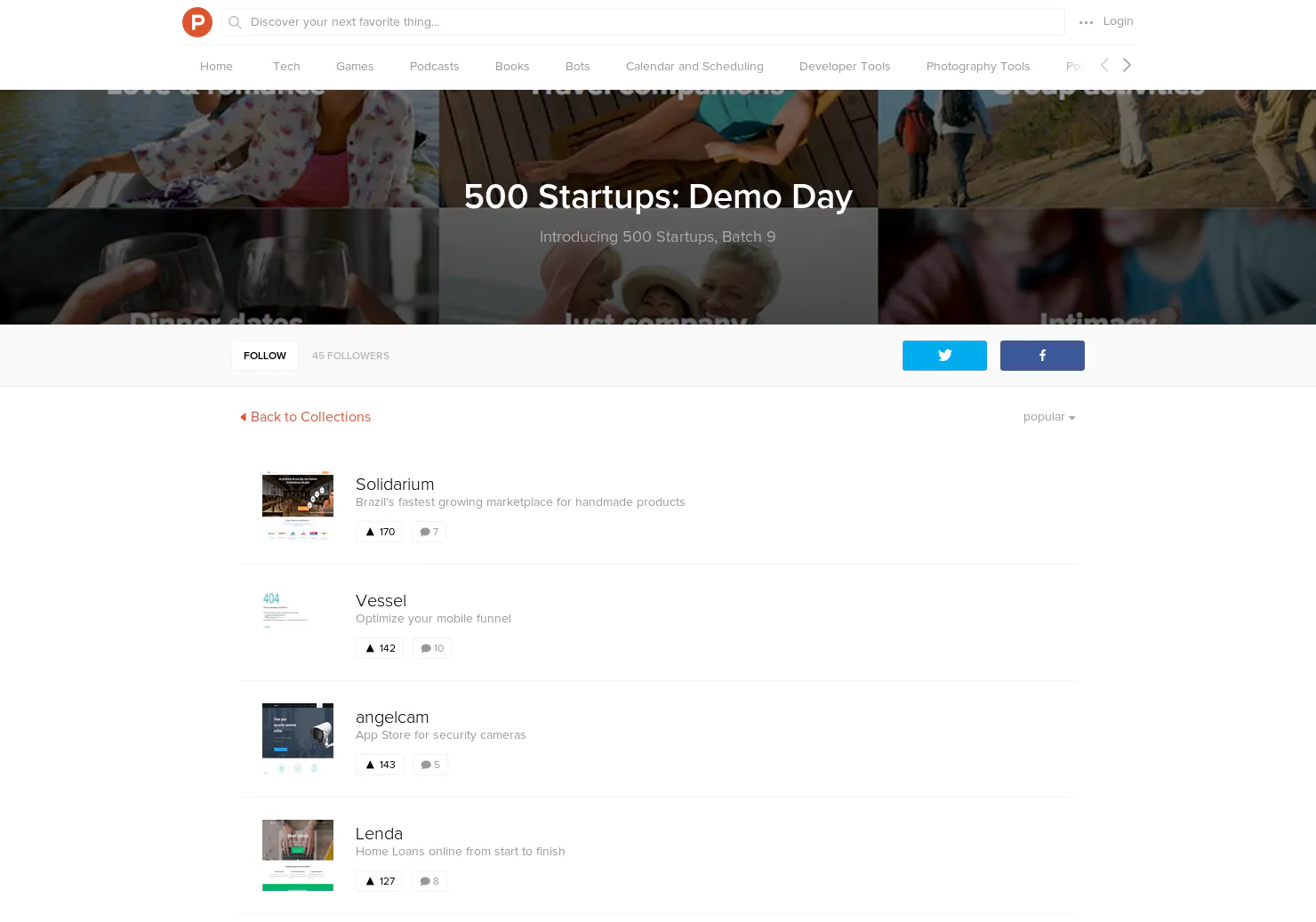 500 Startups: Demo Day