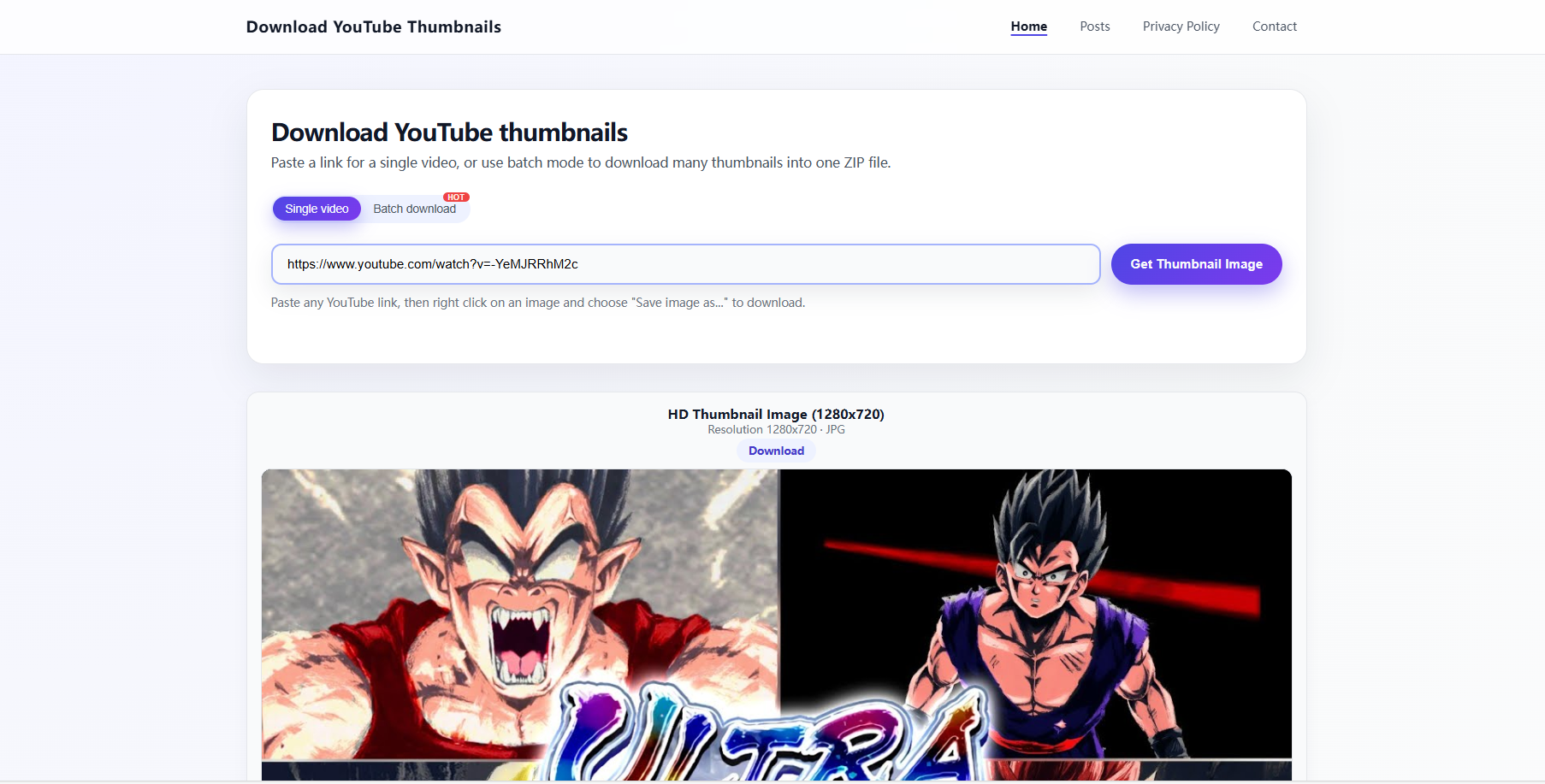 youtube-thumbnail-grabber gallery image