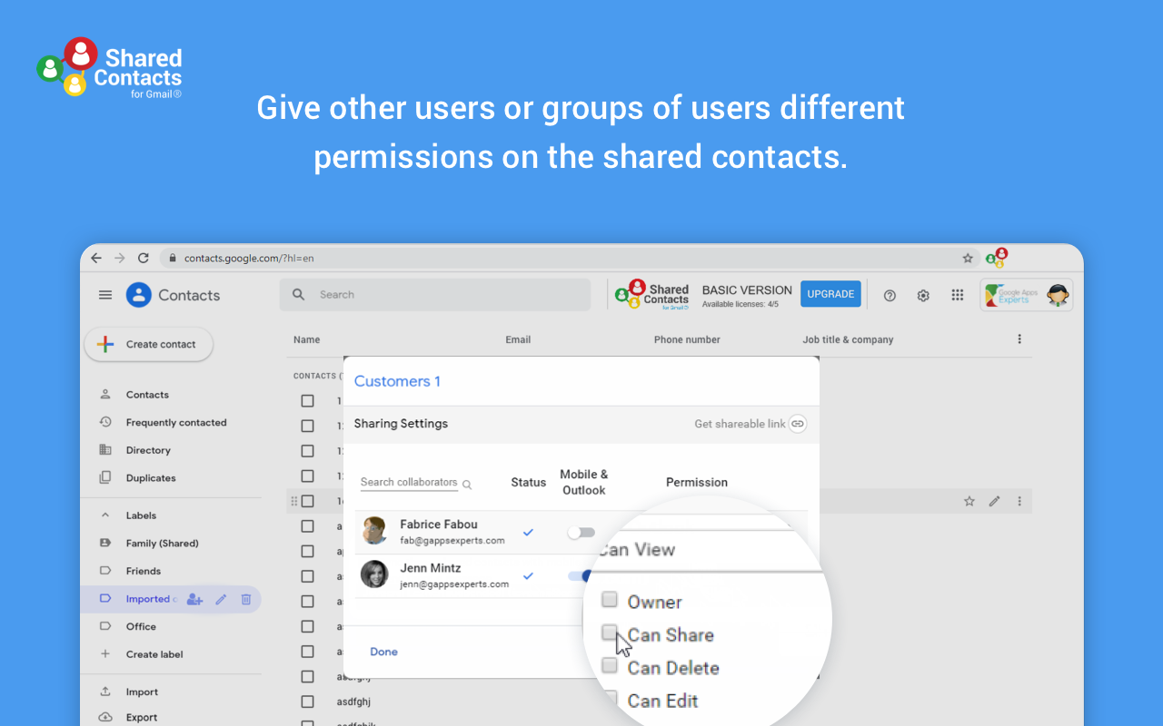 Shared Contacts for Gmail gallery image